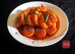 开背吮指茄汁大虾的做法图解21