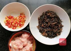 肉沫炒梅菜干的做法图解1