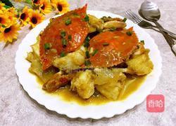 咖喱螃蟹的做法图解13