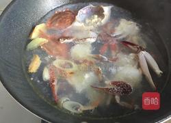 娃娃菜煮螃蟹的做法图解7