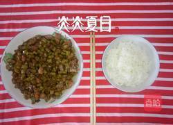 简易版酸豆角炒肉沫的做法图解8