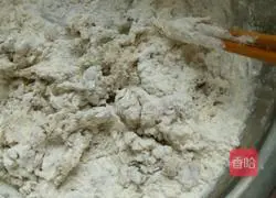 Illustration of how to make bean dregs cake 2