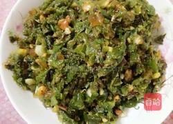 皮蛋擂花生青椒的做法图解11