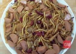 火腿qq面的做法图解7