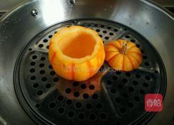 南瓜蒸蛋的做法图解4