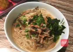 榨菜鸡丝面的做法图解5