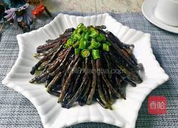 炒红豇豆的做法图解1