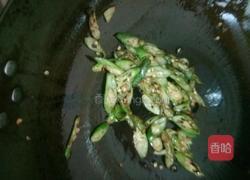 清炒秋葵的做法图解4