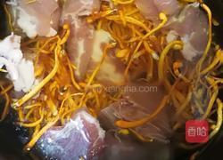药 虫草花炖排骨汤的做法图解4