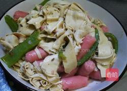 干豆腐炒亲亲肠的做法图解13