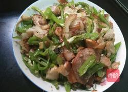 尖椒炒卤肉的做法图解4