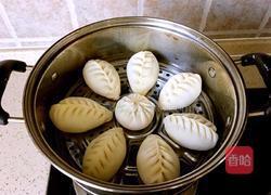 梅豆角肉包的做法图解15