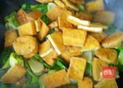 豆泡油菜的做法图解7