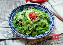 炝炒空心菜梗的做法图解6