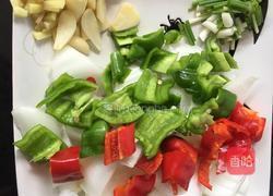 白菜梗炒猪肝的做法图解1