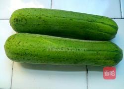 蒜烧丝瓜的做法图解2