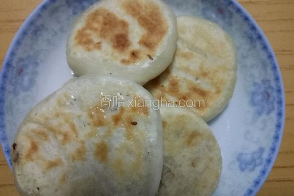 芝麻玫瑰花糖饼