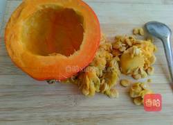 蜜红豆南瓜饼的做法图解2