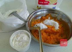 蜜红豆南瓜饼的做法图解9