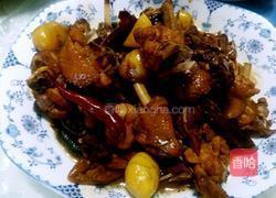 本公鸡烧板栗的做法图解9