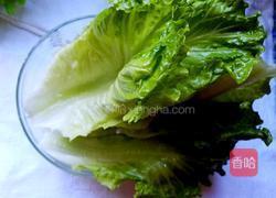 水煮耗油生菜的做法图解2
