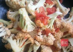 茄汁菜花的做法图解3