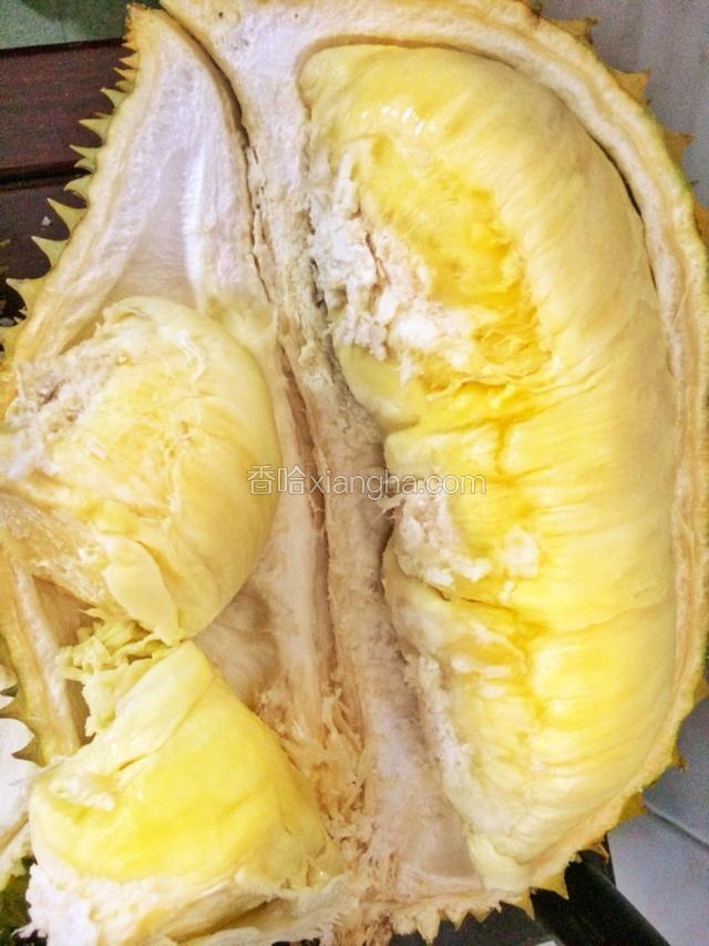 榴莲取肉去核^_^