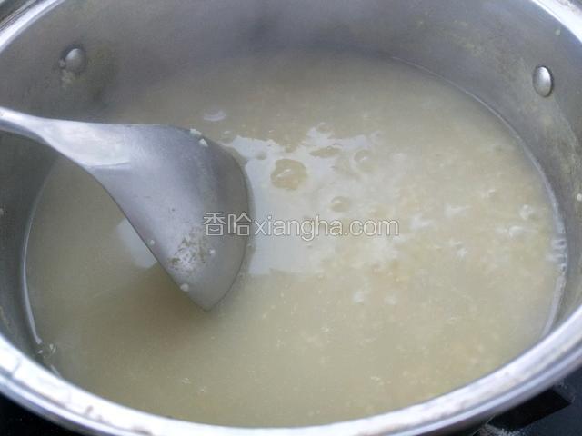 煮到浓稠基本差不多了