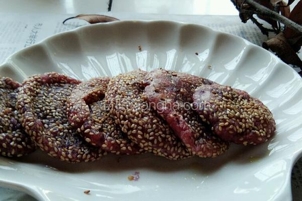 紫薯饼