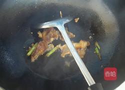 韭苔炒咸肉的做法图解2