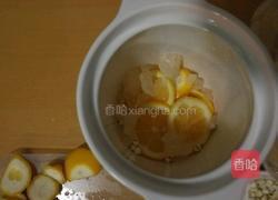 柠檬川贝母炖冰糖的做法图解3