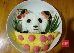 大熊猫饭团的做法图解15