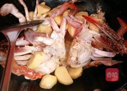 土豆螃蟹汤的做法图解3