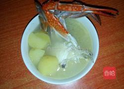 土豆螃蟹汤的做法图解5