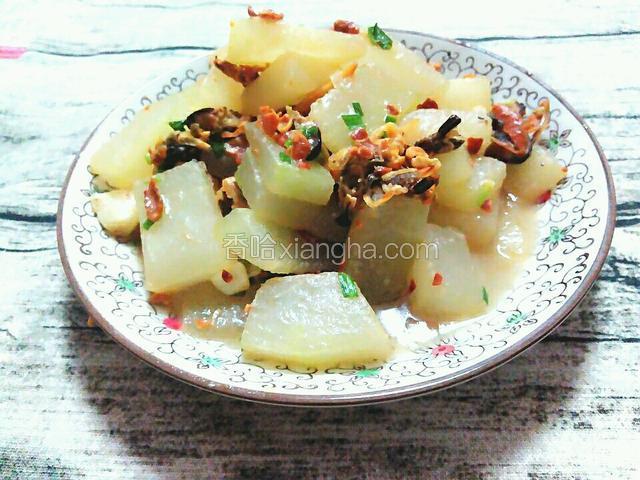 冬瓜烧淡菜