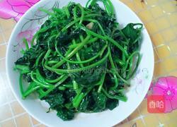 蒜香红薯叶的做法图解7