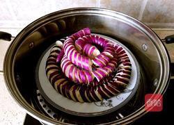 蒜蓉剁椒盘龙茄子的做法图解7