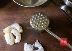 日式虾茸藕块的做法图解1