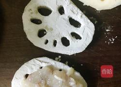 日式虾茸藕块的做法图解3