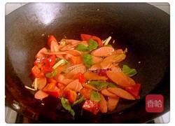 火腿肠炒鸡蛋的做法图解5