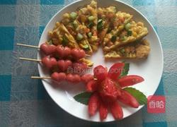 馒头鸡蛋饼的做法图解4