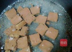 韭菜花炒鸭血的做法图解3