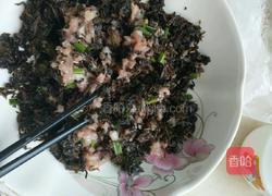 梅菜肉饼的做法图解3