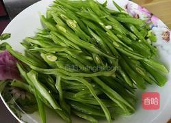 炒扁豆的做法图解1