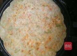 自制美味面糊早餐饼的做法图解4