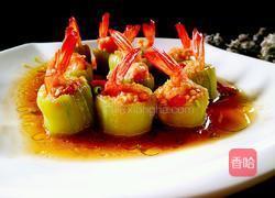 丝瓜酿虾盅的做法图解14