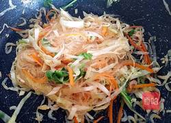 虾皮包菜炒粉丝的做法图解11
