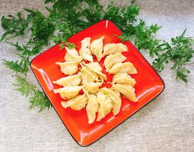 豆腐肉煎饺[图]