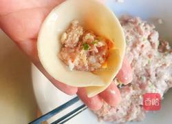 豆腐肉煎饺的做法图解4