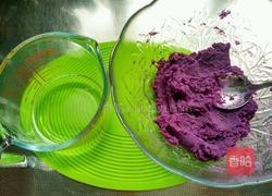 紫薯芝麻球的做法图解2